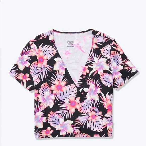 PINK Ultimate Wrap Top - Picture 3 of 4